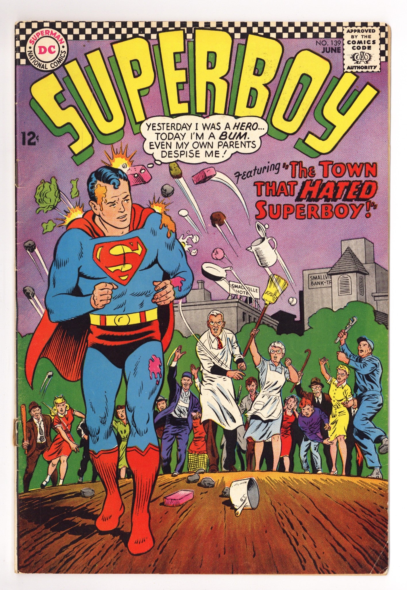 Superboy Vol 1 139 VG (4.0) (1967) 