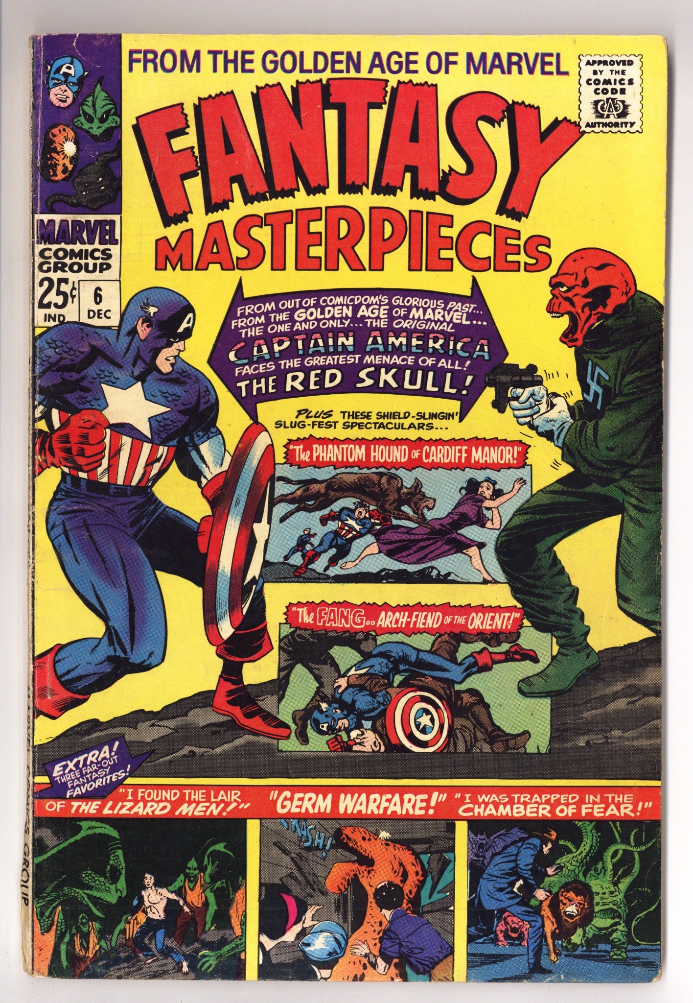 Fantasy Masterpieces Vol 1 6 VG+ (4.5) (1966) 