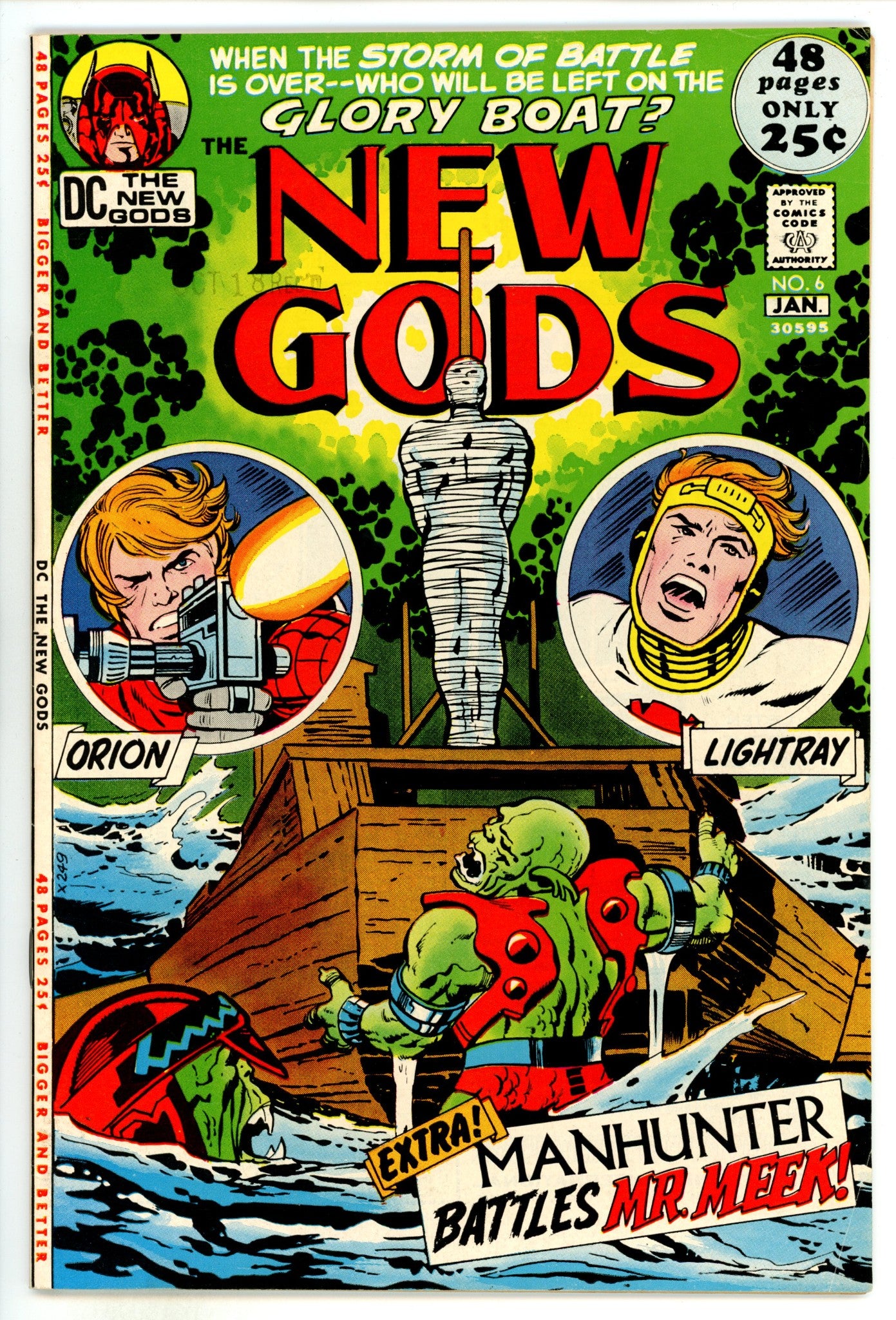 The New Gods Vol 1 6  VF- (7.5)  (1971)  