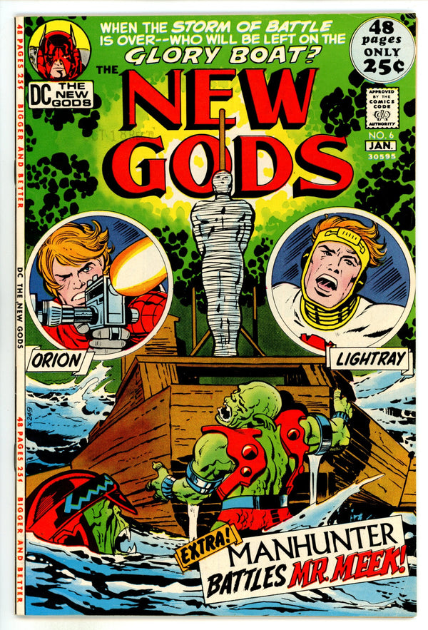 The New Gods Vol 1 6 VF- (7.5) (1971)