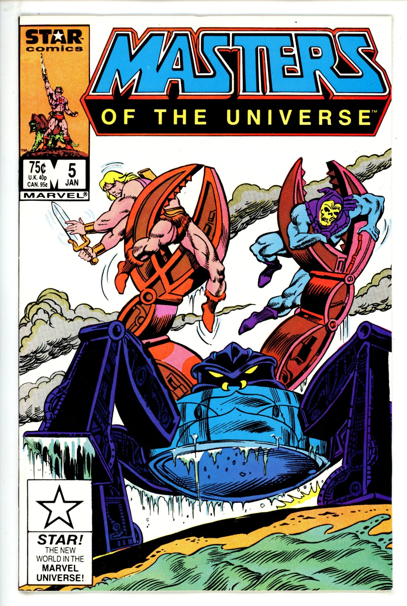 Masters of the Universe 5 VF- (7.5) (1987) 