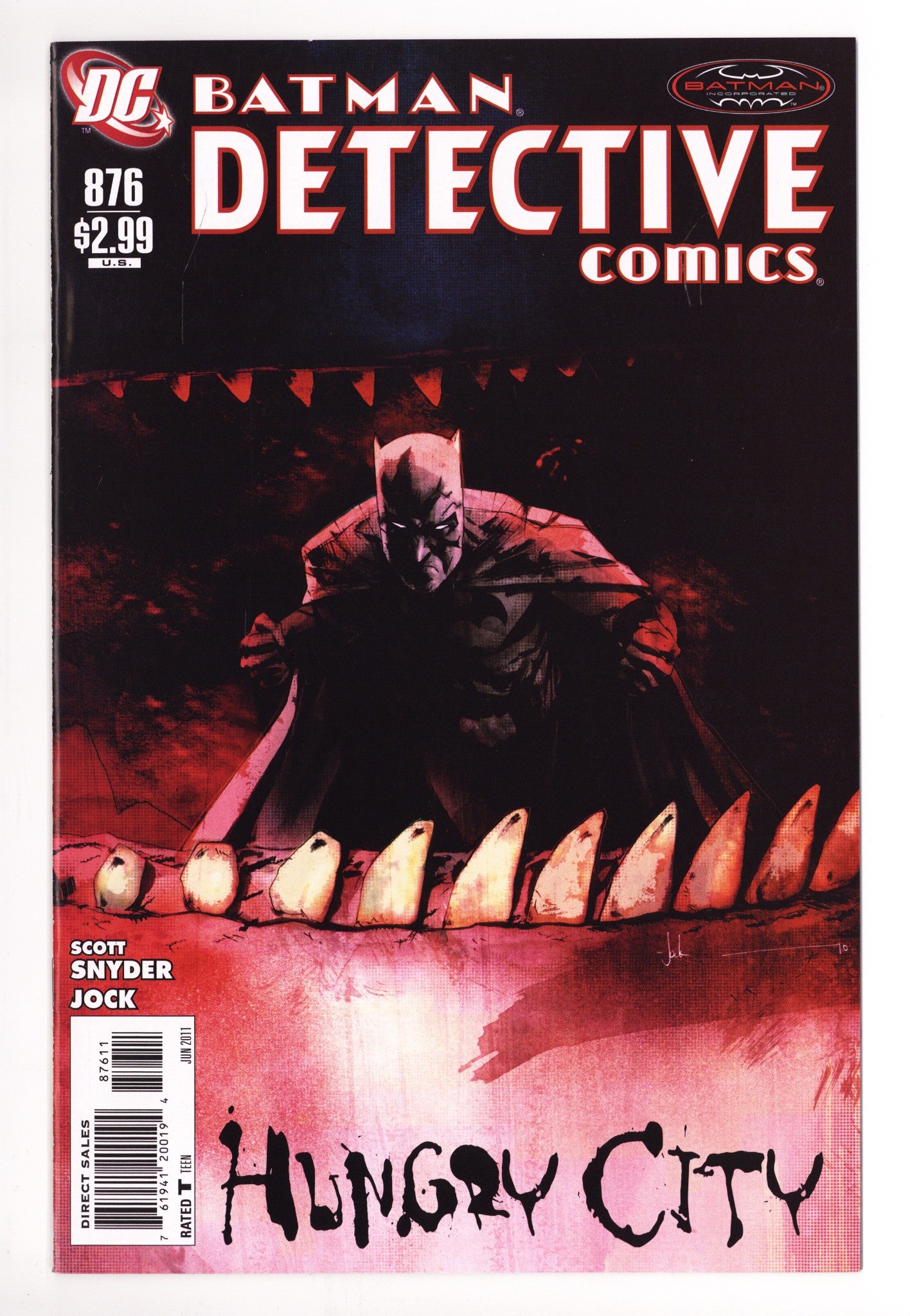Detective Comics Vol 1 876 High Grade (2011) 