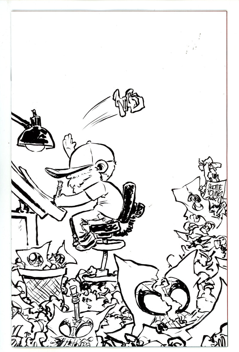 Amazing Spider-Man Vol 6 70 Young B&W Virgin Incentive Variant NM- (2025)