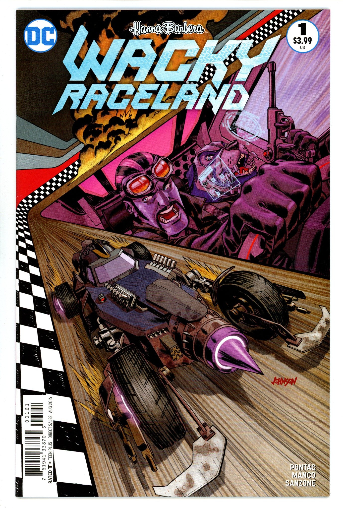 Wacky Raceland 1 High Grade (2016) Johnson Variant 