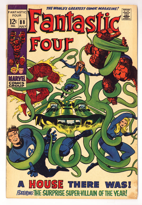 Fantastic Four Vol 1 88  VG/FN (5.0)   (1969)