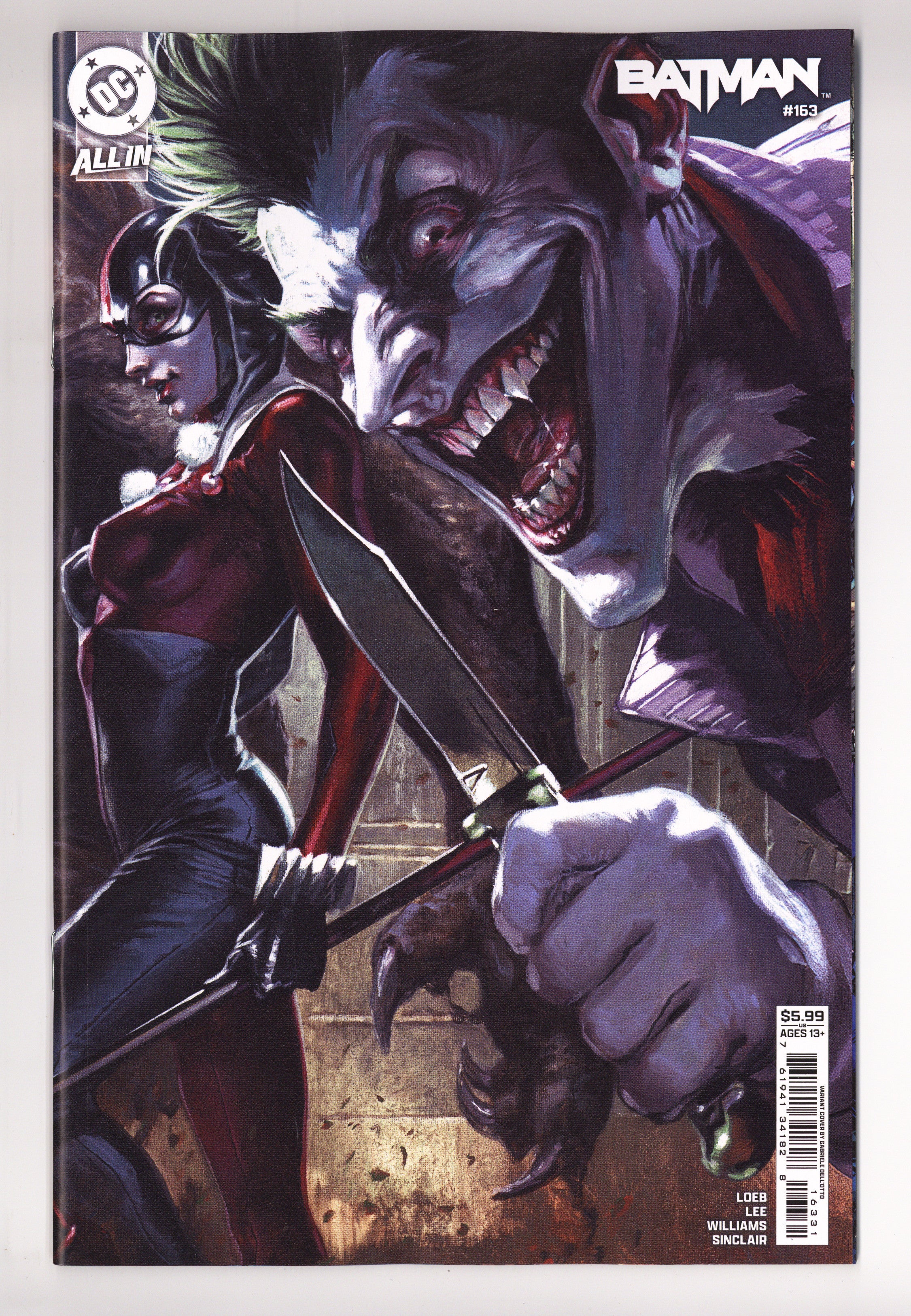 Batman Vol 3 163 Dell'Otto Connecting Variant (2026)