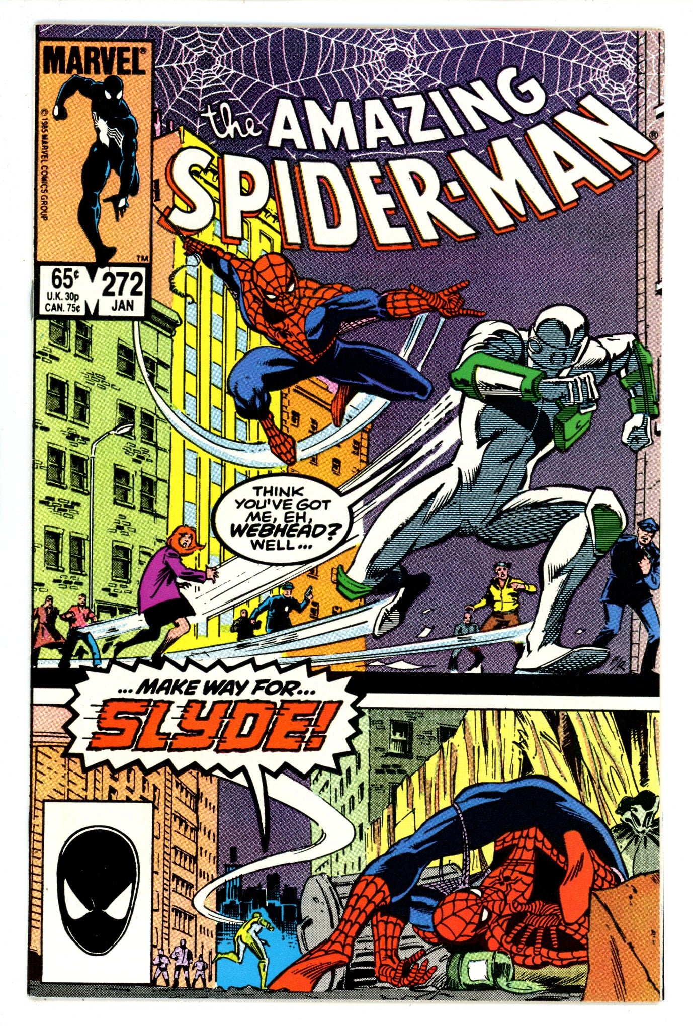 The Amazing Spider-Man Vol 1 272 VF+ (8.5) (1986) 