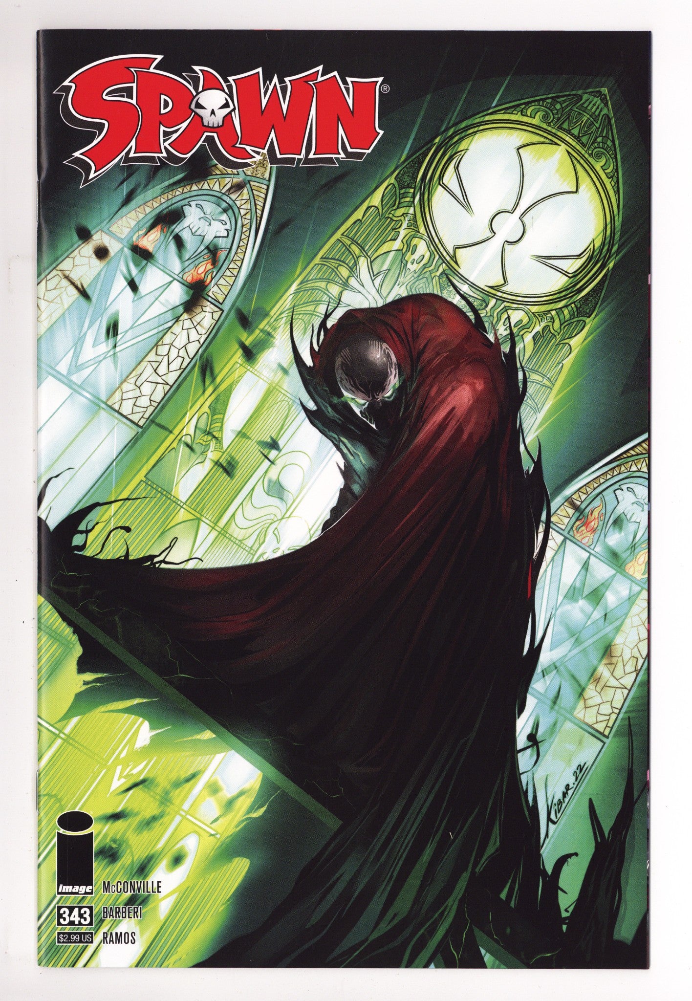 Spawn 343 High Grade (2023) Kibar Variant 