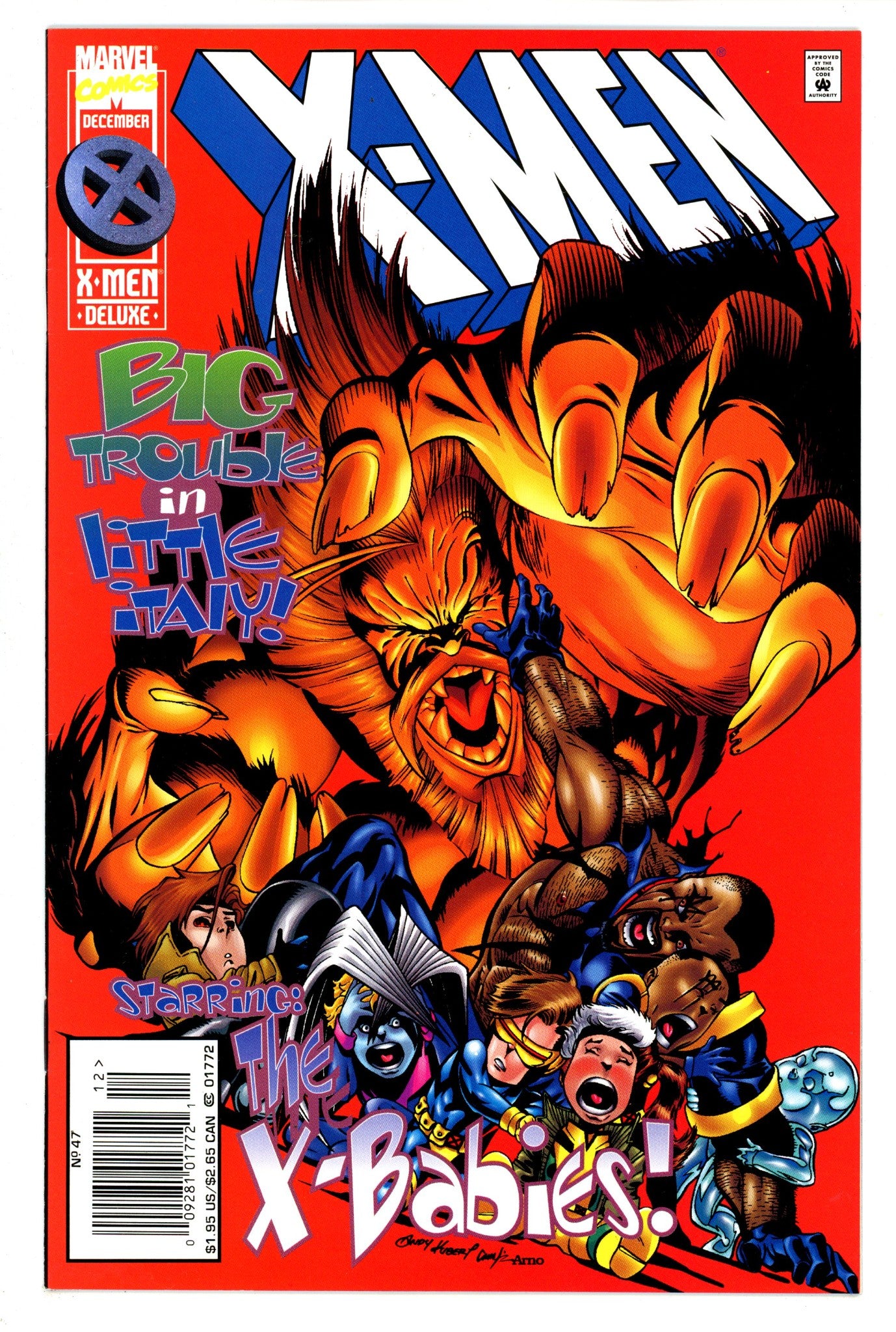 X-Men Vol 1 47 Mid Grade (1995) Newsstand 