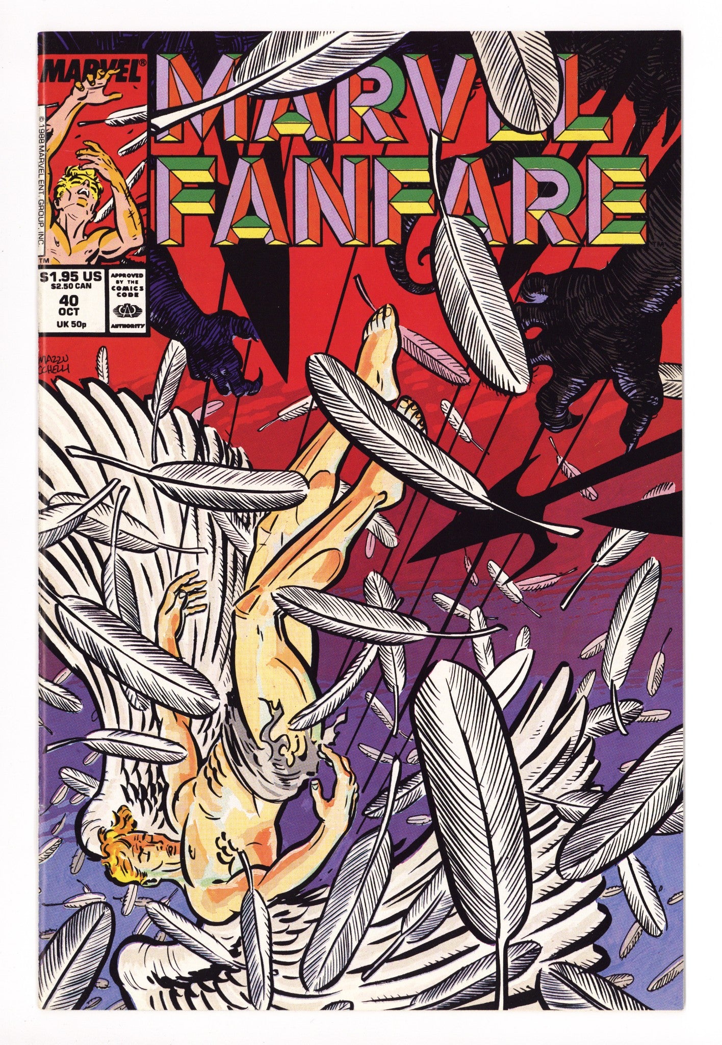Marvel Fanfare 40 High Grade (1988) 