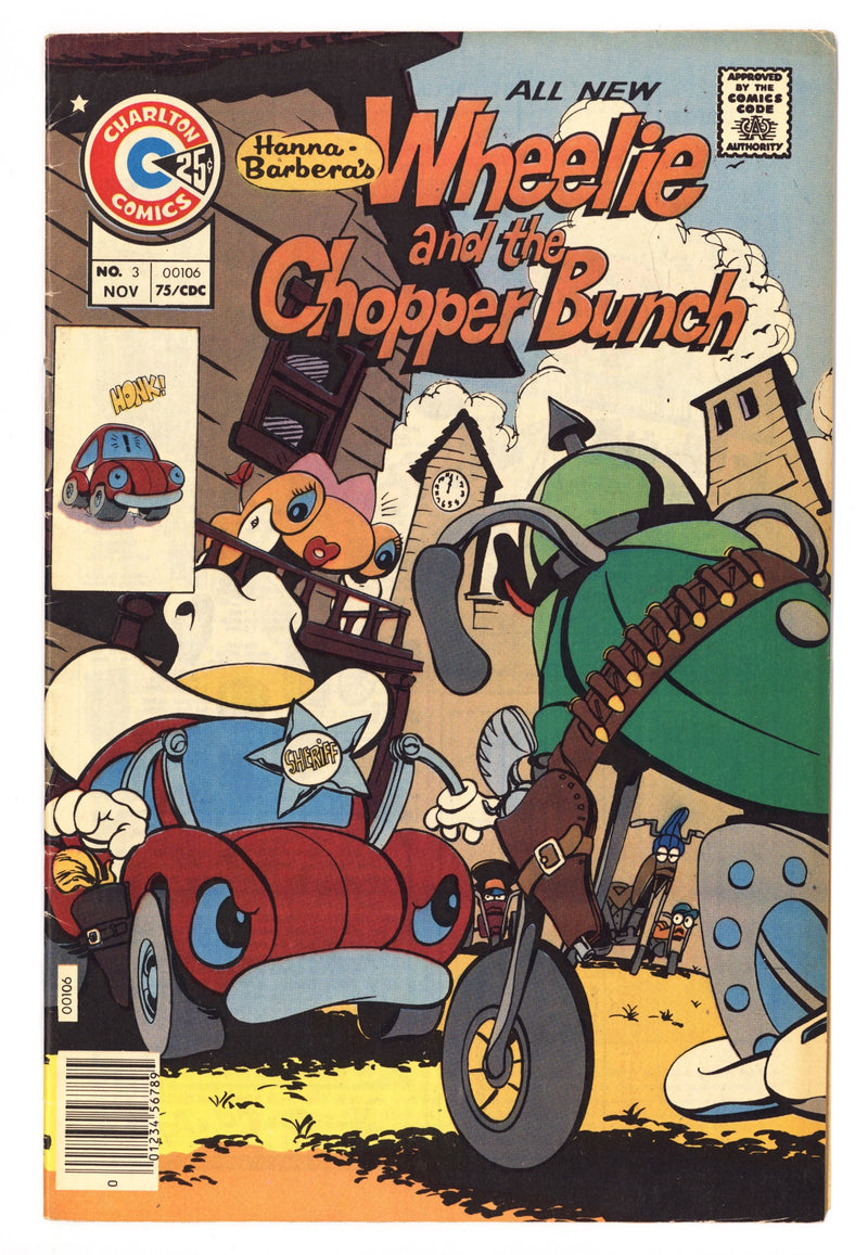 Wheelie and the Chopper Bunch 3 FN- (5.5) (1975) 