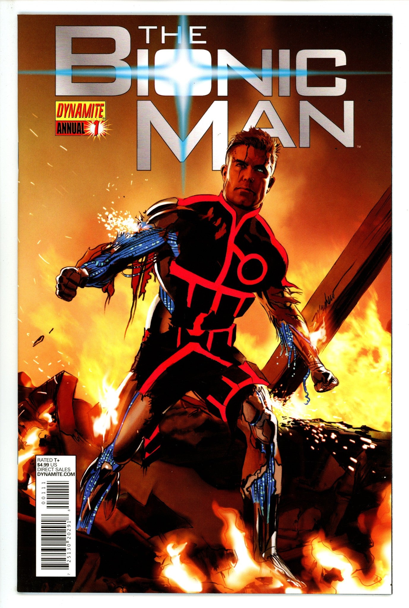 Bionic Man Annual 1 High Grade (2013) 