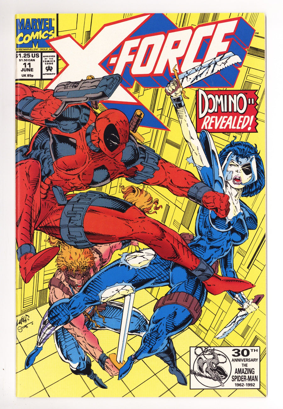 X-Force Vol 1 11 VF/NM (9.0) (1992) 