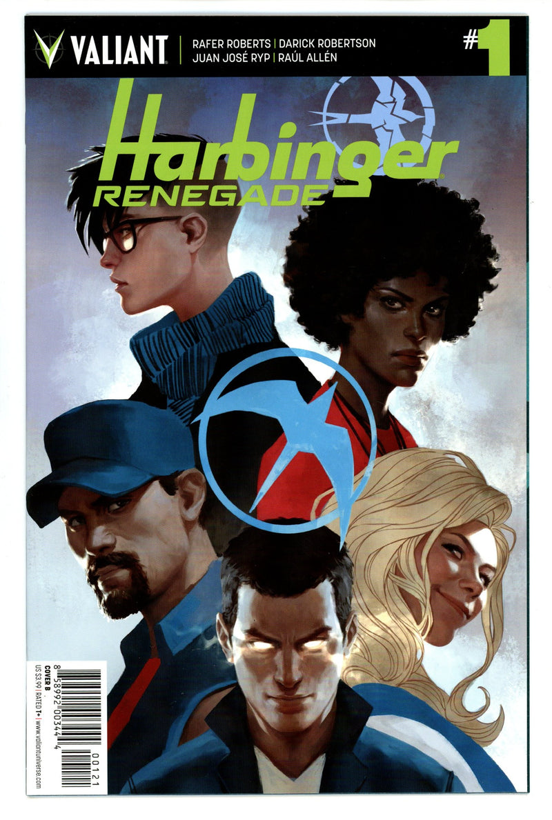 Harbinger Renegade 1 High Grade (2016) Djurdjevic Variant 