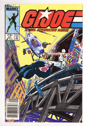 G.I. Joe, A Real American Hero 27 VF (8.0) (1984) Canadian Price Variant