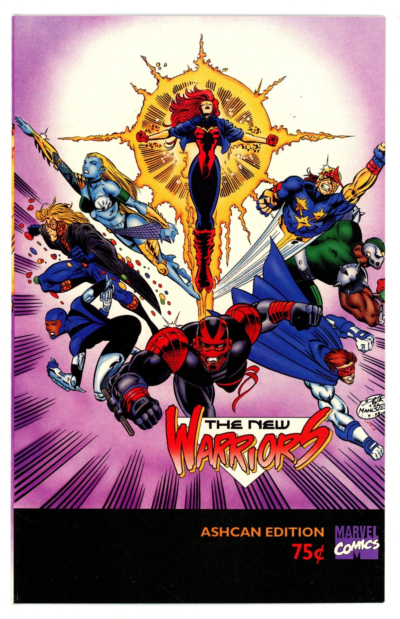 The New Warriors Ashcan Edition [nn] (1994)