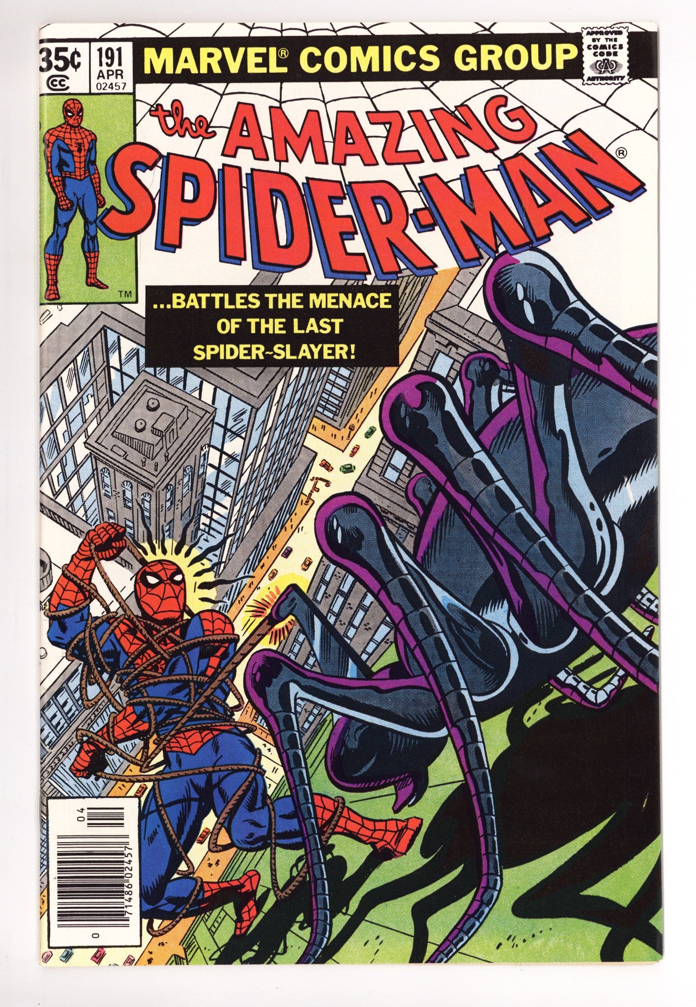 The Amazing Spider-Man Vol 1 191 NM- (9.2) (1979) 