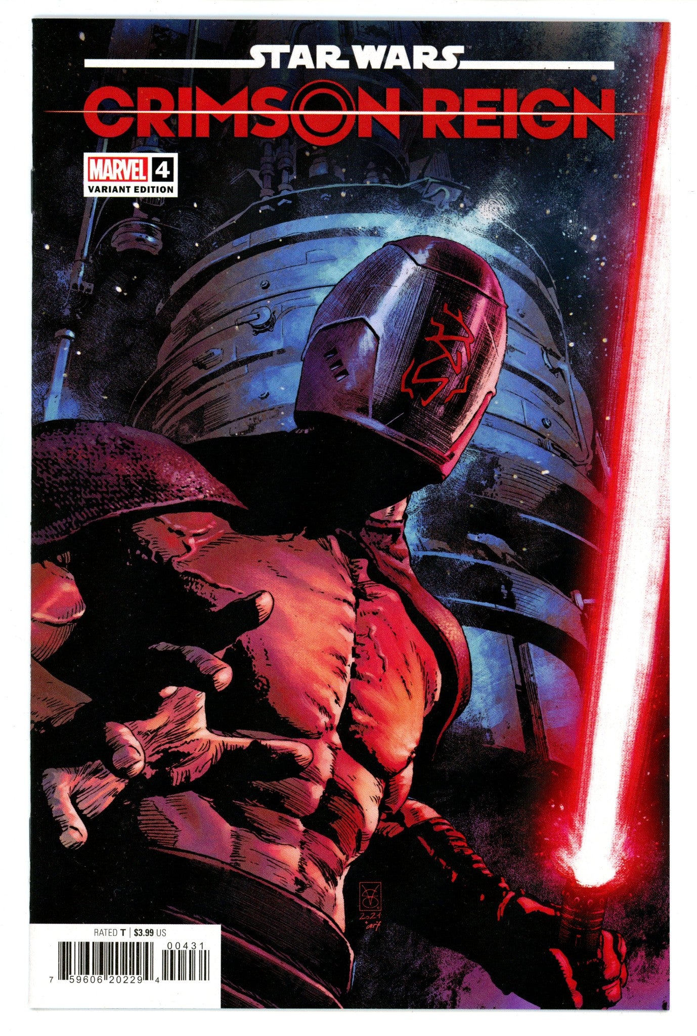 Star Wars: Crimson Reign 4 High Grade (2022) Giangiordano Variant 