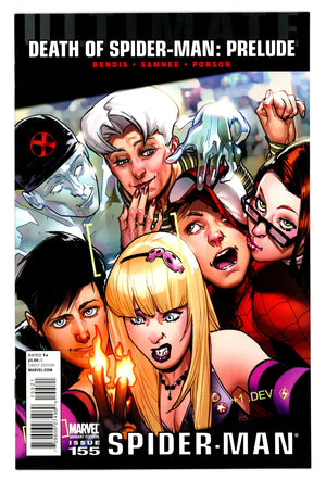 Ultimate Comics Spider-Man Vol 1 155 NM- (9.2) (2011) Pichelli Incentive Variant