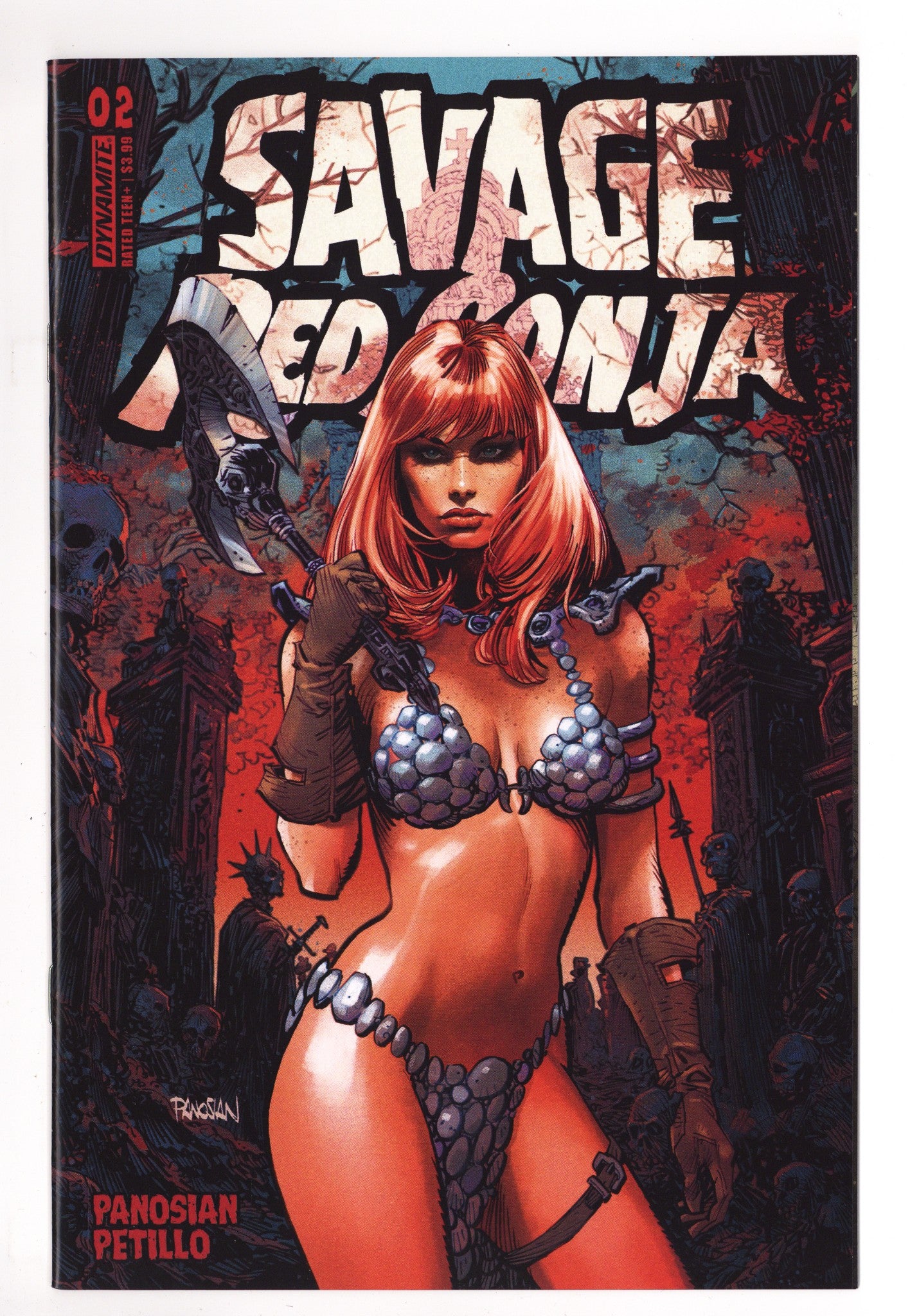 Savage Red Sonja 2 High Grade (2023) Panosian Variant 