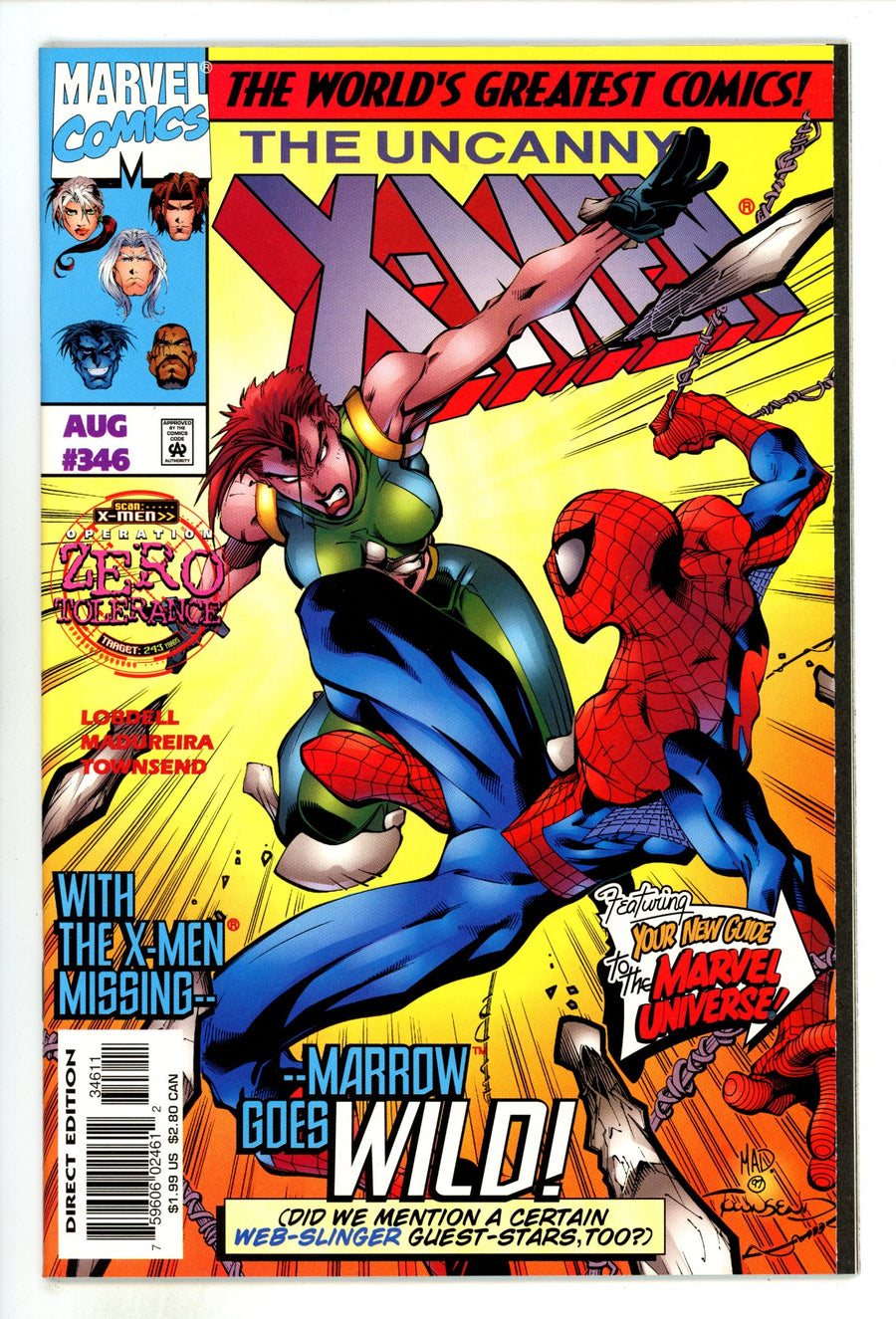 The Uncanny X-Men Vol 1 346 High Grade (1997) 