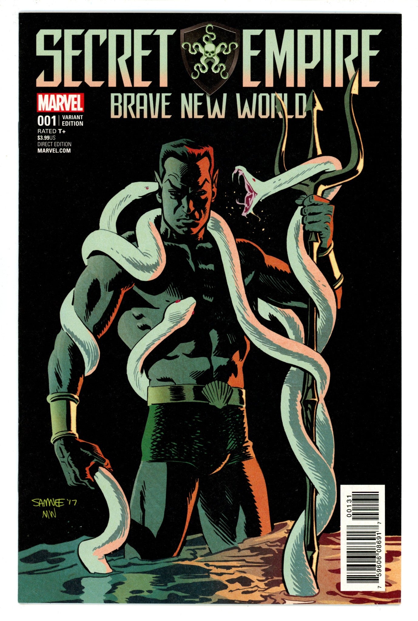 Secret Empire: Brave New World 1 High Grade (2017) Samnee Incentive Variant 
