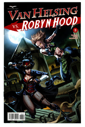 Van Helsing vs. Robyn Hood 3 High Grade (2018) White Variant