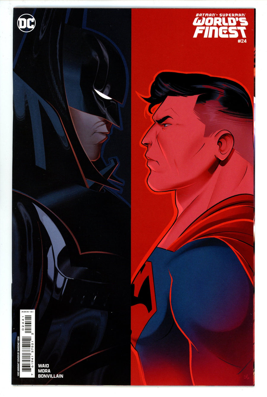 Batman Superman Worlds Finest 24 Boo Incentive Variant NM (2024)