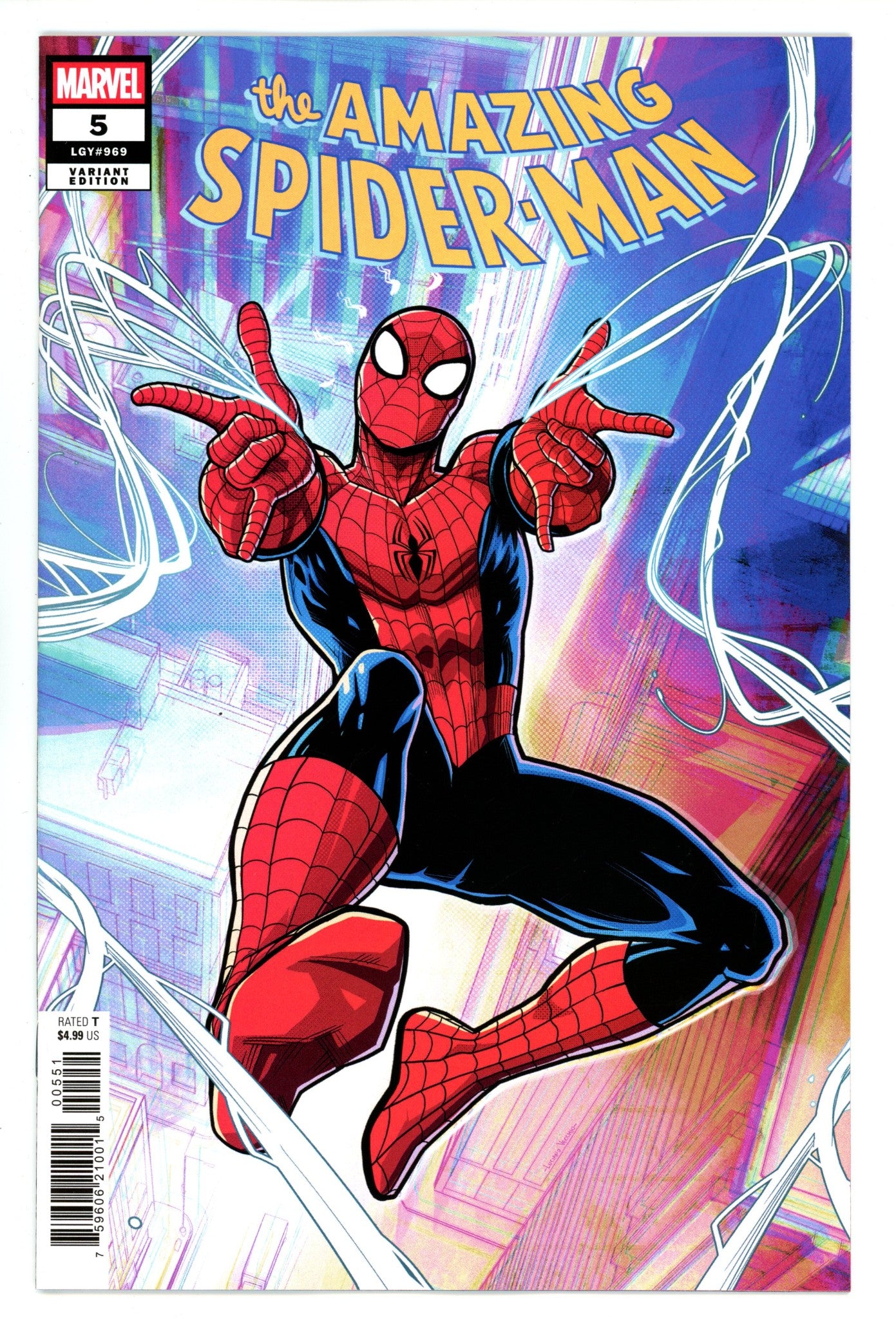 Amazing Spider-Man Vol 7 5 Vecchio Variant (2025)