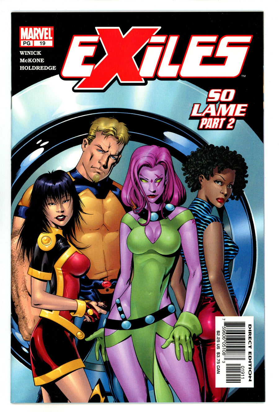 Exiles Vol 1 19 High Grade (2003) 
