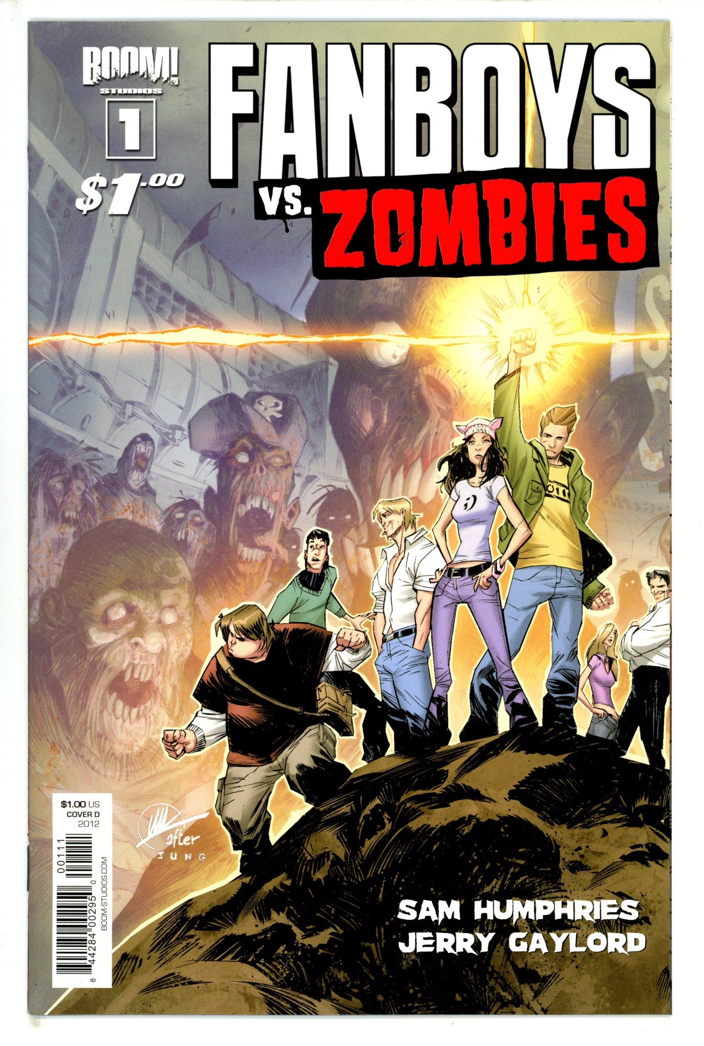 Fanboys vs. Zombies 1 Scalera Homage Variant (2012)