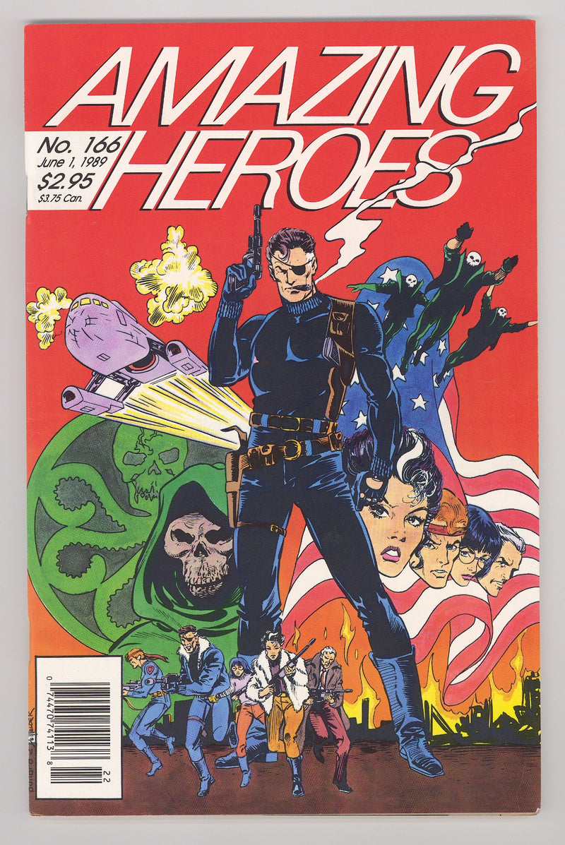 Amazing Heroes 166 VF (8.0) (1989) 