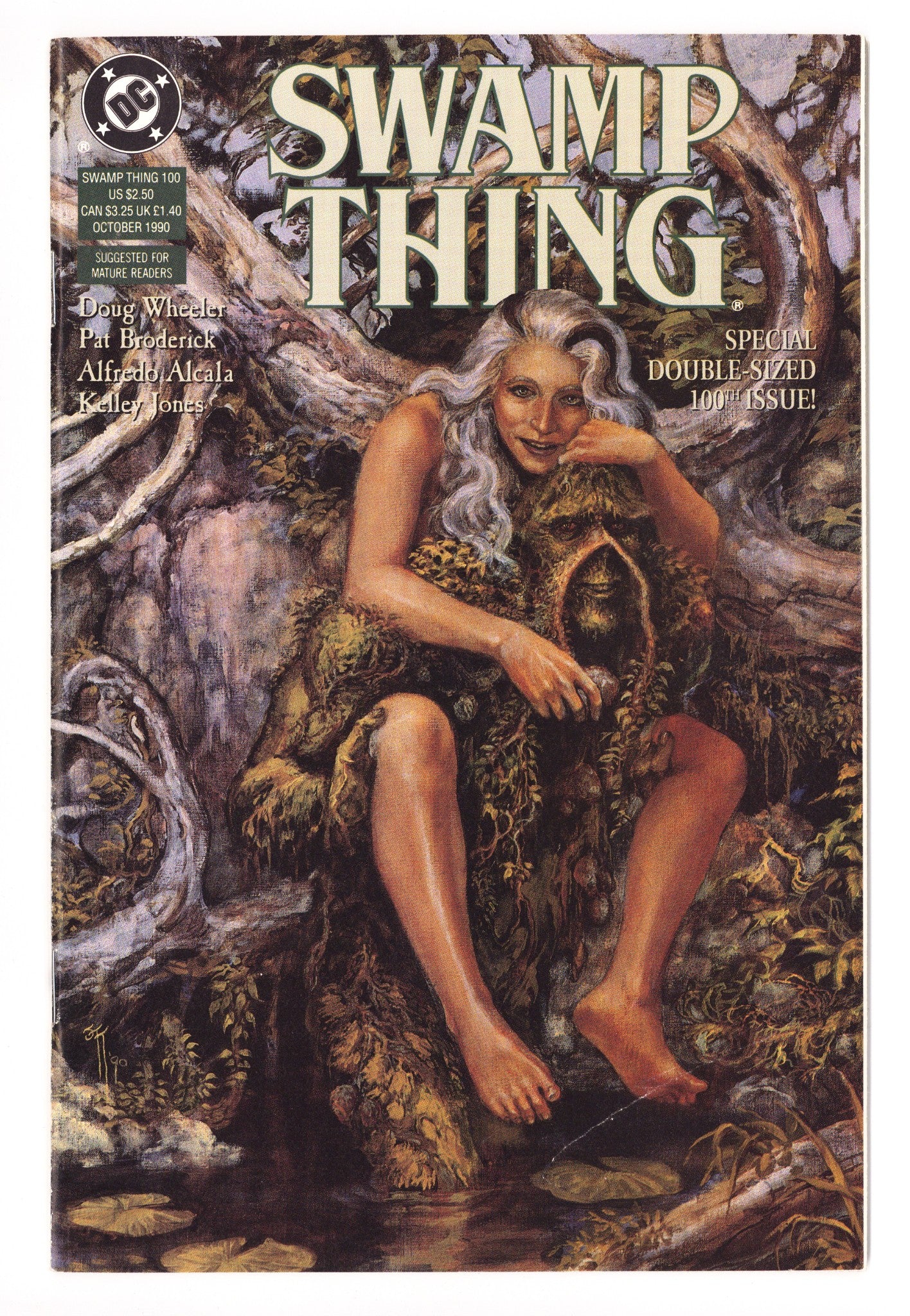 Swamp Thing Vol 2 100 Mid Grade (1990) 