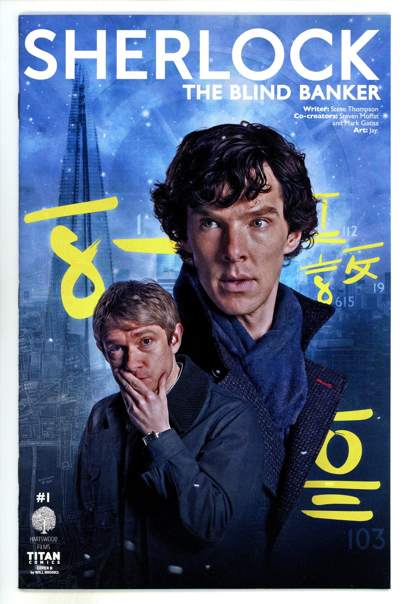 Sherlock: The Blind Banker 1 High Grade (2017) Photo Variant 