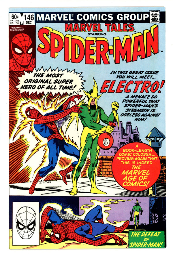 Marvel Tales Vol 2 146 VF+ (8.5) (1982)