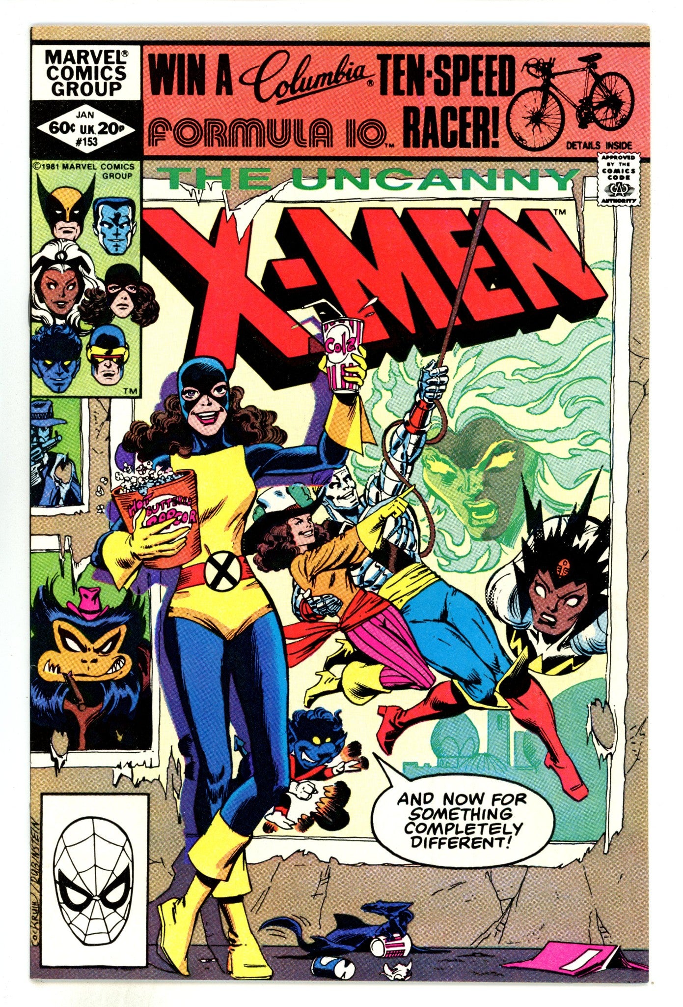 The Uncanny X-Men Vol 1 153  VF/NM (9.0)  (1982)  