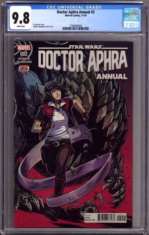 Star Wars Doctor Aphra Annual Vol 1 2 CGC 9.8 (NM/M) (2018)