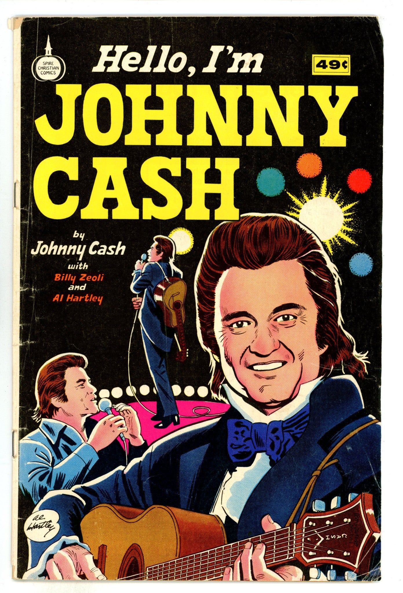 Hello, I'm Johnny Cash [nn] VG- (3.5) 49c Variant (1976) 