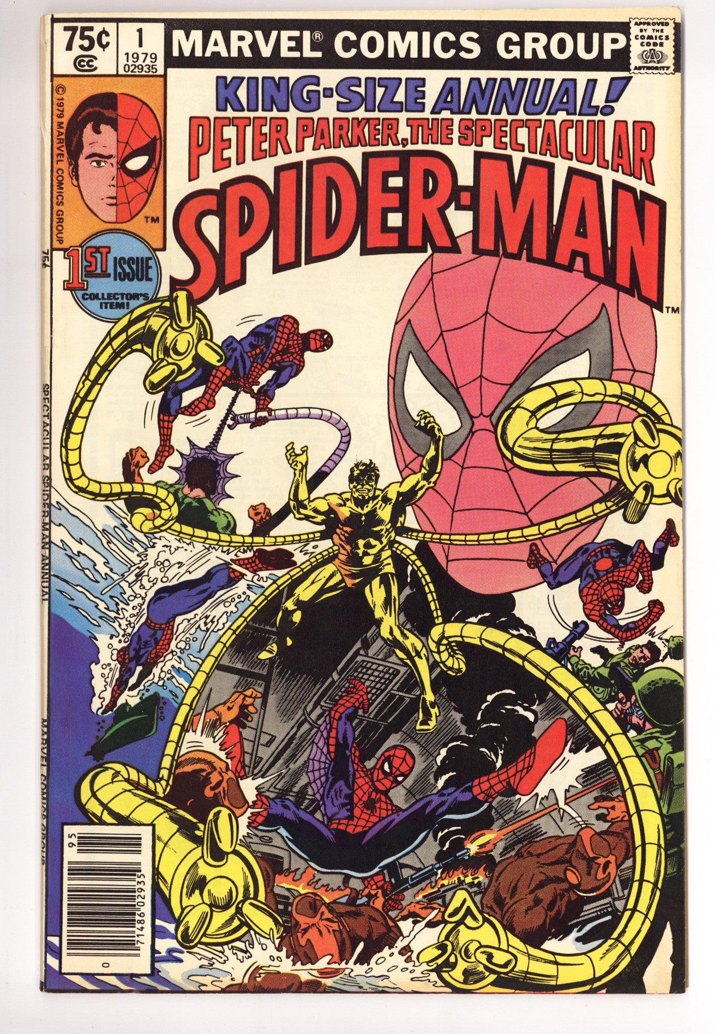 The Spectacular Spider-Man Annual Vol 1 1 Mid Grade (1979) Newsstand 