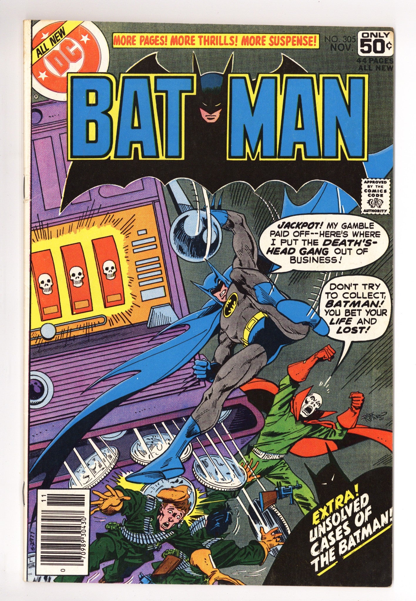 Batman Vol 1 305 Low Grade (1978) 