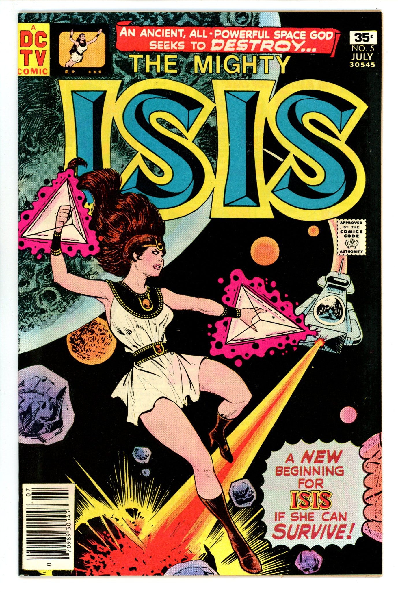 Isis  5  VF/NM (9.0)  (1977)   