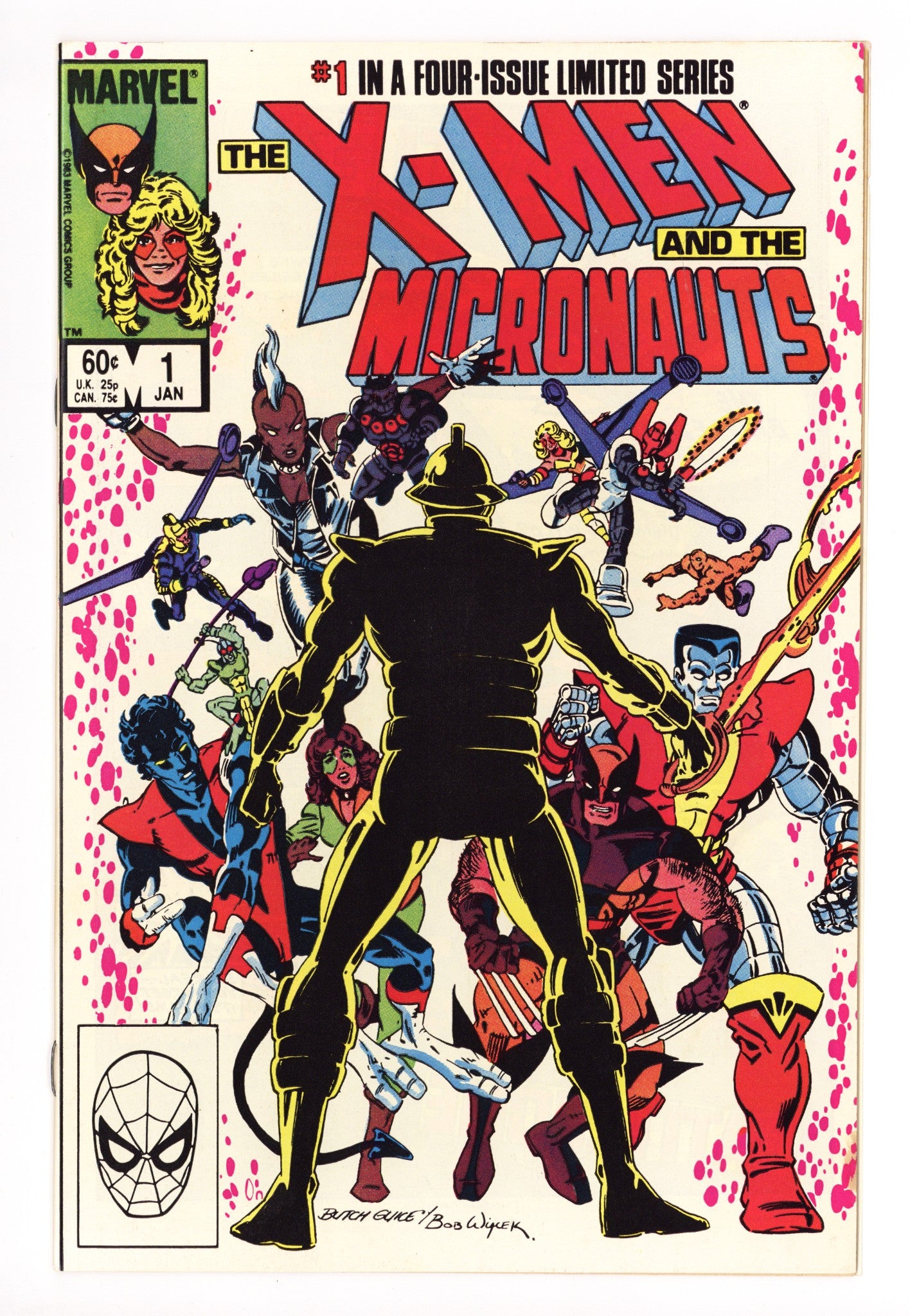 The X-Men and the Micronauts 1 Mid Grade (1984) 