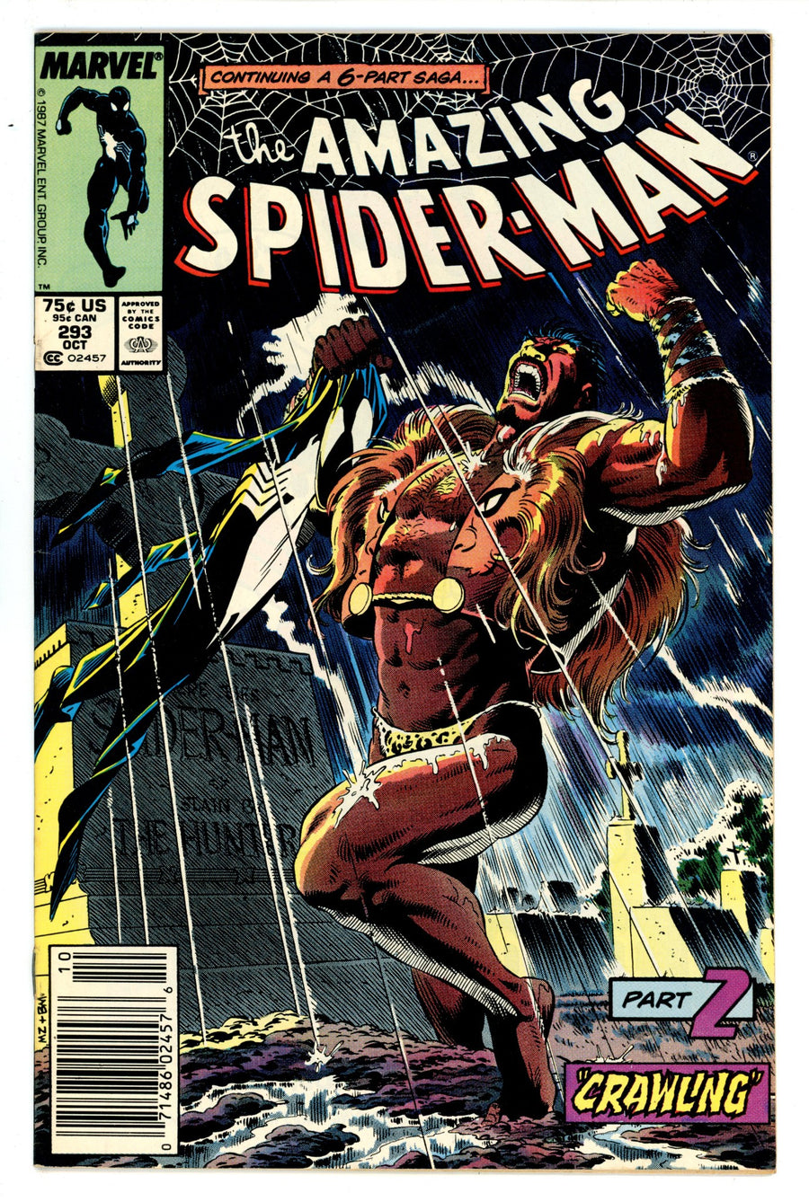 The Amazing Spider-Man Vol 1 293 FN/VF (7.0) (1987) Newsstand 