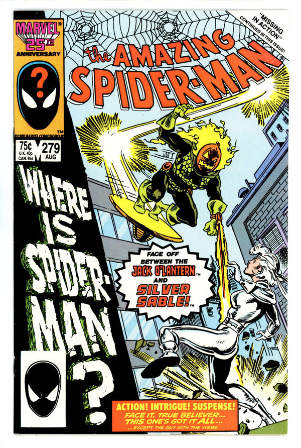 The Amazing Spider-Man Vol 1 279 VF- (7.5) (1986)