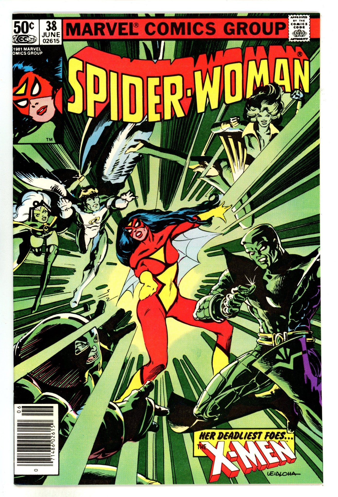 Spider-Woman Vol 1 38  VF- (7.5)  (1981)  Newsstand  