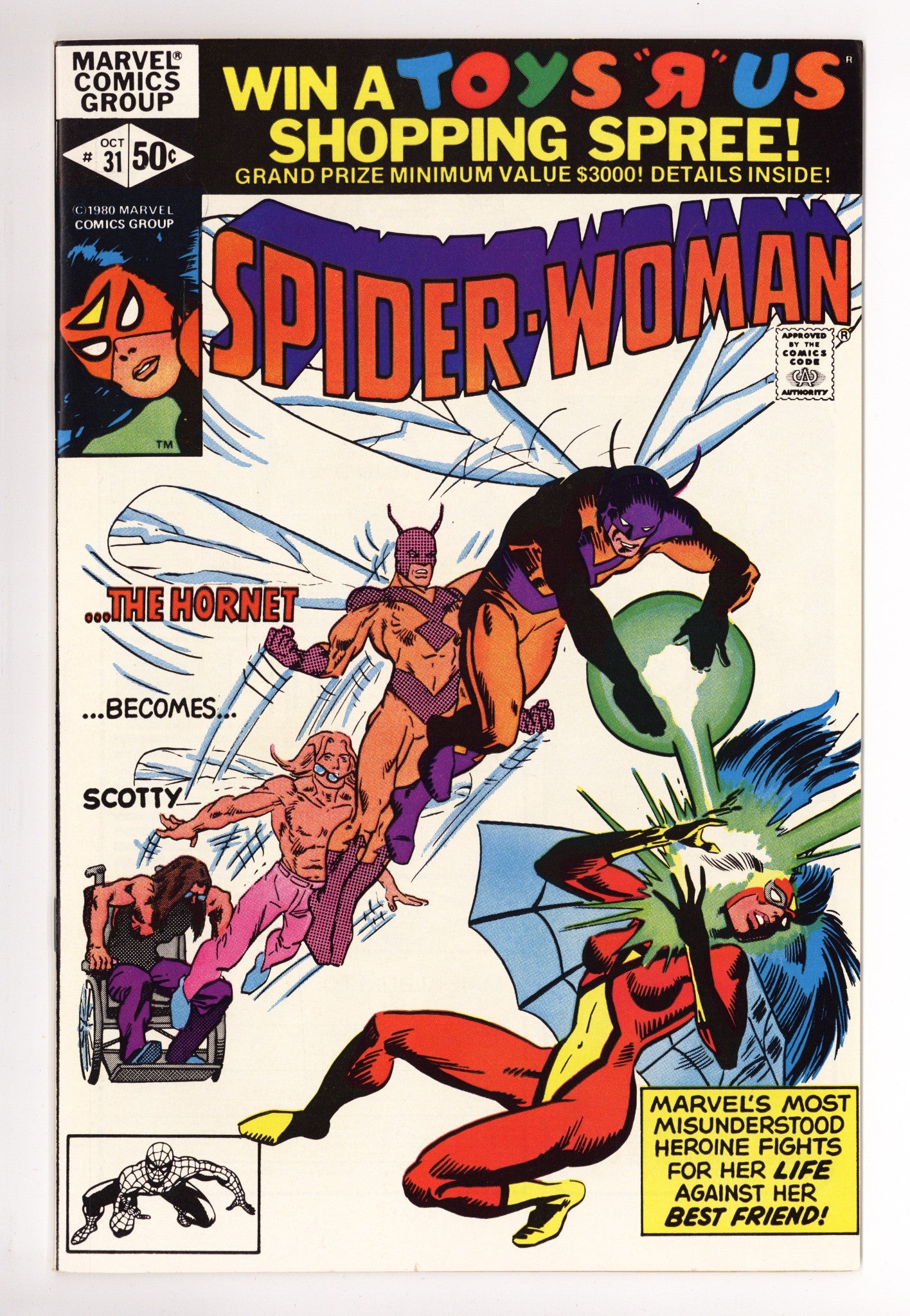 Spider-Woman Vol 1 31 NM- (9.2) (1980) 