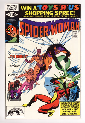 Spider-Woman Vol 1 31 NM- (9.2) (1980)