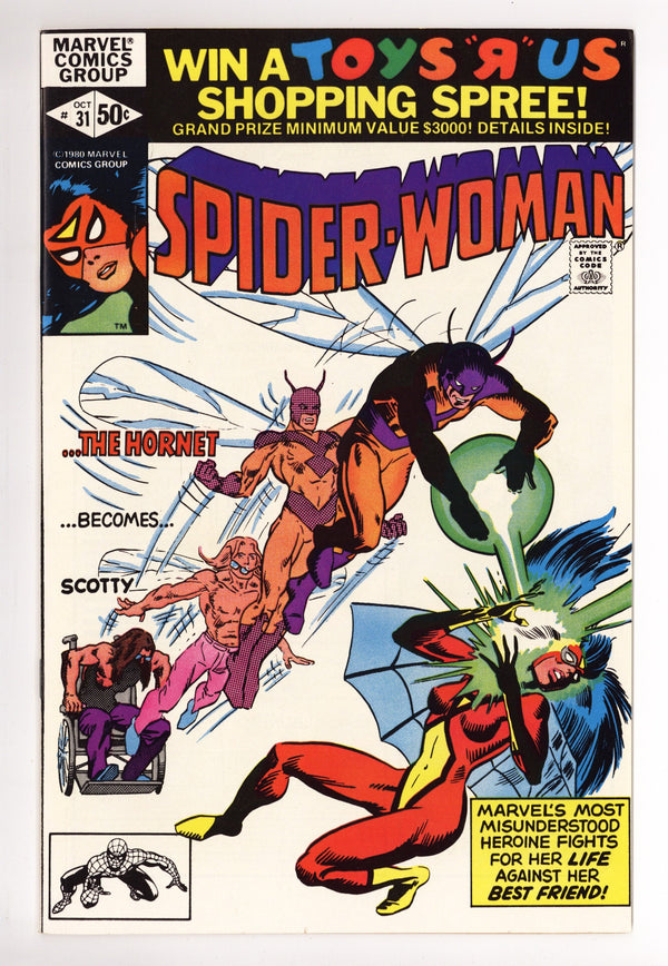 Spider-Woman Vol 1 31 NM- (9.2) (1980)