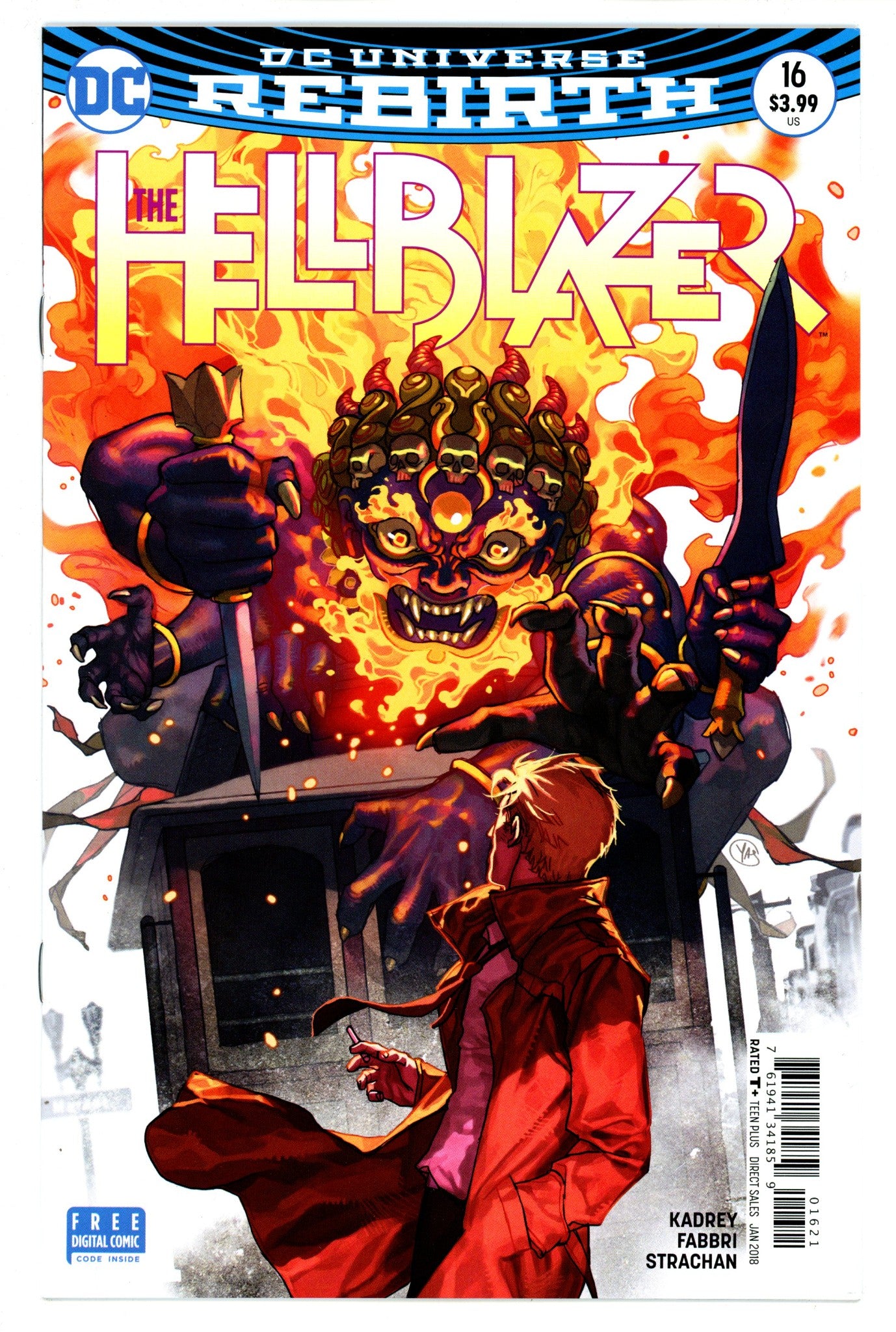 Hellblazer Vol 2 16 High Grade (2018) Putri Variant 