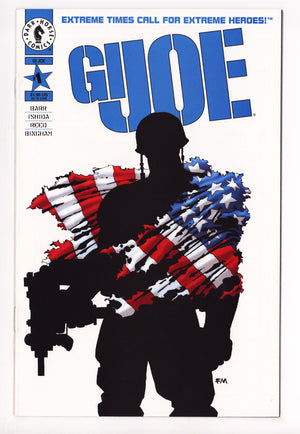 GI Joe Vol 1 1 High Grade (1995) Logo Variant